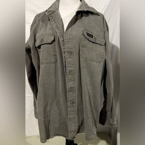 Women's Gray Shirt Jacket